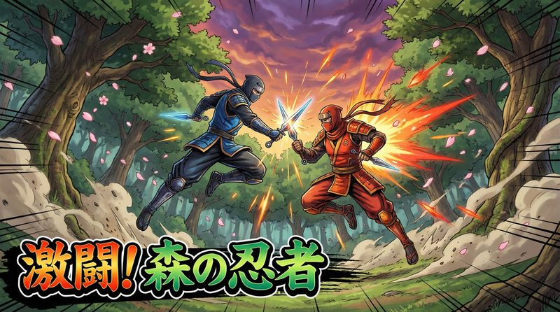 芒果视频原创动作视频 - 忍者森林激战